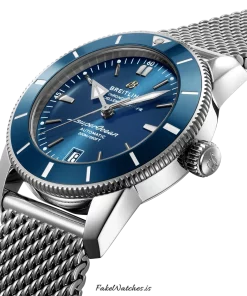Alternative view of Breitling Superocean Heritage II 42 AB2010161C1A1 Automatic 42mm Unisex Replica Watch - Blue Dial, Steel Case