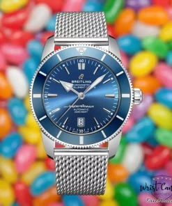 Breitling Superocean Heritage II 46 AB2020161C1A1 Automatic 46mm Unisex Replica Watch - Blue Dial, Steel Case