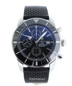Alternative view of Breitling Superocean Heritage II Chronograph A1331212/BF78 Automatic 46mm Unisex Replica Watch - Black Dial, Steel Case