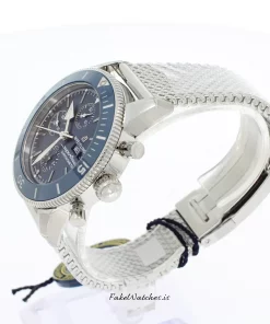 Alternative view of Breitling Superocean Heritage II Chronograph A13313161C1A1 Automatic 44mm Unisex Replica Watch - Blue Dial, Steel Case