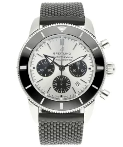 Breitling Superocean Heritage II Chronograph AB0162 Automatic 44mm Unisex Replica Watch - Silver Dial, Steel Case