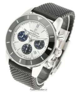 Alternative view of Breitling Superocean Heritage II Chronograph AB0162 Automatic 44mm Unisex Replica Watch - Silver Dial, Steel Case