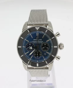 Breitling Superocean Heritage II Chronograph AB0162121C1A1 Automatic 44mm Unisex Replica Watch - Blue Dial, Steel Case