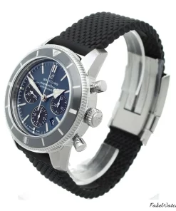Alternative view of Breitling Superocean Heritage II Chronograph AB0162121C1S1 Automatic 44mm Unisex Replica Watch - Blue Dial, Steel Case