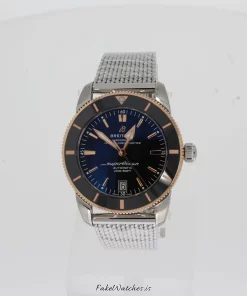 Breitling Superocean Heritage UB2010121B1A1 Automatic 42mm Unisex Replica Watch - Black Dial, Gold/Steel Case