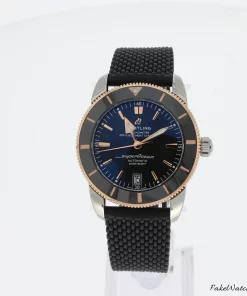 Breitling Superocean Heritage UB2010121B1S1 Automatic 42mm Unisex Replica Watch - Black Dial, Gold/Steel Case