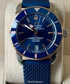 Alternative view of Breitling Superocean Heritage UB2010161C1S1 Automatic 42mm Unisex Replica Watch - Blue Dial, Steel Case