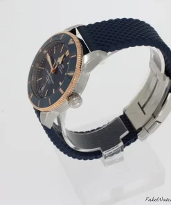 Alternative view of Breitling Superocean Heritage UB2010161C1S1 Automatic 42mm Unisex Replica Watch - Blue Dial, Gold/Steel Case