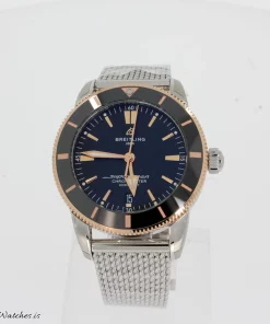 Breitling Superocean Heritage UB2030121B1A1 Automatic 44mm Unisex Replica Watch - Black Dial, Gold/Steel Case