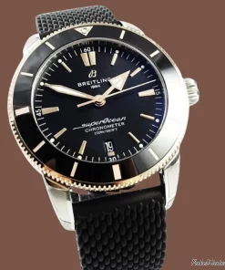 Breitling Superocean Heritage UB2030121B1S1 Automatic 44mm Male Replica Watch - Black Dial, Steel Case