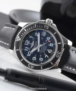 Alternative view of Breitling Superocean II 36 A17312C9/BD91 Automatic 37mm Unisex Replica Watch - Black Dial, Steel CaseMM