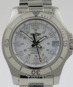 Breitling Superocean II 36 A17312D2/A775-179A Automatic 36mm Female Replica Watch - White Dial, Steel Case