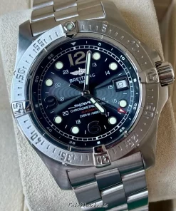 Breitling Superocean Steelfish A17390 Automatic 44mm Unisex Replica Watch - Grey Dial, Steel Case