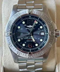 Alternative view of Breitling Superocean Steelfish A17390 Automatic 44mm Unisex Replica Watch - Grey Dial, Steel Case