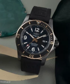 Breitling Superocean U17368221B1S1 Automatic 46mm Unisex Replica Watch - Black Dial, Steel Case