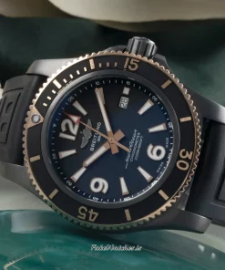 Alternative view of Breitling Superocean U17368221B1S1 Automatic 46mm Unisex Replica Watch - Black Dial, Steel Case
