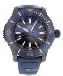 Alternative view of Breitling Superocean V17369161C1S1 Automatic 48mm Unisex Replica Watch - Blue Dial, Titanium Case