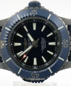 Alternative view of Breitling Superocean V17369161C1S1 Automatic 48mm Unisex Replica Watch - Blue Dial, Titanium Case