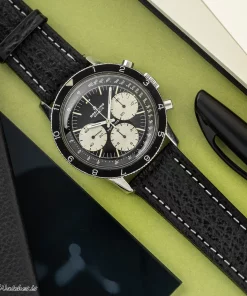 Breitling Top Time 1765/36 Manual winding 43mm Unisex Replica Watch - Black Dial, Steel Case