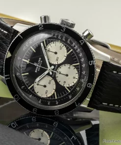 Alternative view of Breitling Top Time 1765/36 Manual winding 43mm Unisex Replica Watch - Black Dial, Steel Case