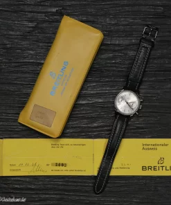 Alternative view of Breitling Top Time 2002 Manual winding 36mm Unisex Replica Watch - Silver Dial, Steel Case