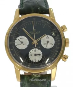 Breitling Top Time 810 Manual winding 38mm Unisex Replica Watch - Black Dial, Steel Case