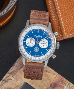 Breitling Top Time A41315A71C1X2 Automatic 40mm Unisex Replica Watch - Blue Dial, Steel Case