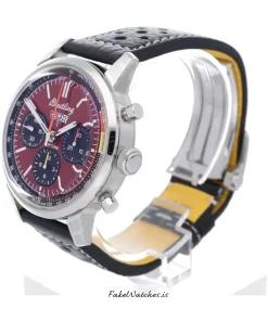 Alternative view of Breitling Top Time AB01761A1K1X1 Automatic 41mm Unisex Replica Watch - Red Dial, Steel Case