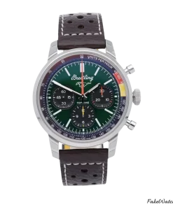 Breitling Top Time AB01762A1L1X1 Automatic 41mm Unisex Replica Watch - Green Dial, Steel Case