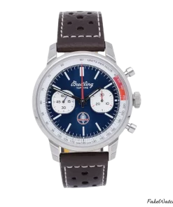 Breitling Top Time AB01763A1C1X1 Automatic 41mm Unisex Replica Watch - Blue Dial, Steel Case