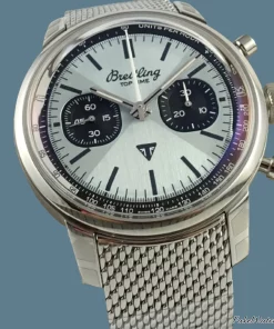 Breitling Top Time AB01764A1C1A1 Automatic 41mm Unisex Replica Watch - Blue Dial, Steel Case