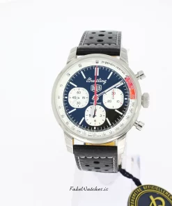 Breitling Top Time AB01765A1B1X1 Automatic 41mm Unisex Replica Watch - Black Dial, Steel Case