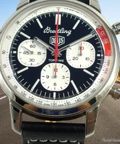 Breitling Top Time AB01765A1B1X1 Automatic 41mm Unisex Replica Watch - Black Dial, Steel Case