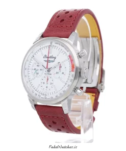 Alternative view of Breitling Top Time AB01766A1A1X1 Automatic 41mm Unisex Replica Watch - Silver Dial, Steel Case