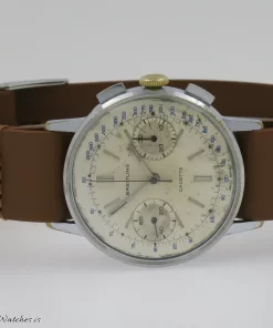 Alternative view of Breitling Vintage 1155 Manual winding 35mm Unisex Replica Watch - Silver Dial, Steel Case
