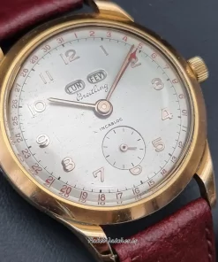 Breitling Vintage 140 20 Manual winding 36mm Unisex Replica Watch - Silver Dial, Steel Case