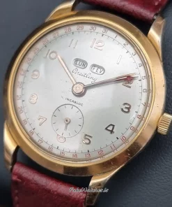 Alternative view of Breitling Vintage 140 20 Manual winding 36mm Unisex Replica Watch - Silver Dial, Steel Case