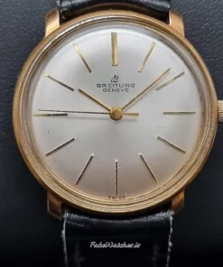 Alternative view of Breitling Vintage 2932 Manual winding 34mm Unisex Replica Watch - Champagne Dial, Steel Case