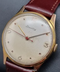 Breitling Vintage Vintage Manual winding 34mm Unisex Replica Watch - Champagne Dial, Steel Case
