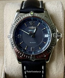 Alternative view of Breitling Windrider A10050 Automatic 38mm Unisex Replica Watch - Grey Dial, Steel Case