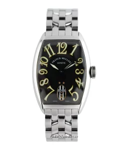 Franck Muller Casablanca 5850 Automatic 32mm Unisex Replica Watch - Black Dial, Steel Case