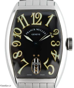 Alternative view of Franck Muller Casablanca 5850 Automatic 32mm Unisex Replica Watch - Black Dial, Steel Case