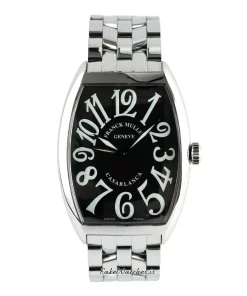 Franck Muller Casablanca 6850 Automatic 35mm Unisex Replica Watch - Black Dial, Steel Case