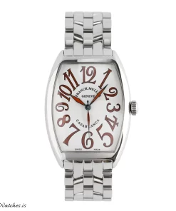 Franck Muller Casablanca 6850 Automatic 35mm Unisex Replica Watch - Silver Dial, Steel Case