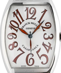 Alternative view of Franck Muller Casablanca 6850 Automatic 35mm Unisex Replica Watch - Silver Dial, Steel Case