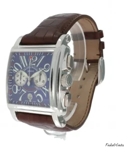 Alternative view of Franck Muller Conquistador Cortez 10000 CC Automatic 41mm Unisex Replica Watch - Blue Dial, White Gold CaseMM