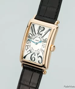 Franck Muller Long Island 1000 SC Automatic 43mm Unisex Replica Watch - Silver Dial, Rose Gold Case