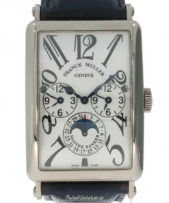 Franck Muller Master Banker 1250 MB L DT Automatic 45mm Unisex Replica Watch - Silver Dial, Rose Gold CaseMM