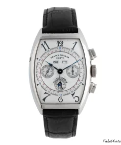 Franck Muller Master Calendar 6850 CC MC AT Automatic 35mm Unisex Replica Watch - Silver Dial, Steel Case