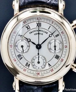 Franck Muller Unknown 7000DF Automatic Unisex Replica Watch - Silver Dial, White Gold Case